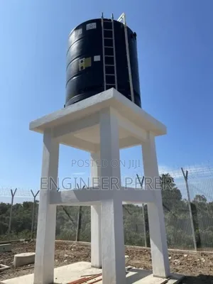Standard Tank Stand 5000 to 20,000 Litres Construction
