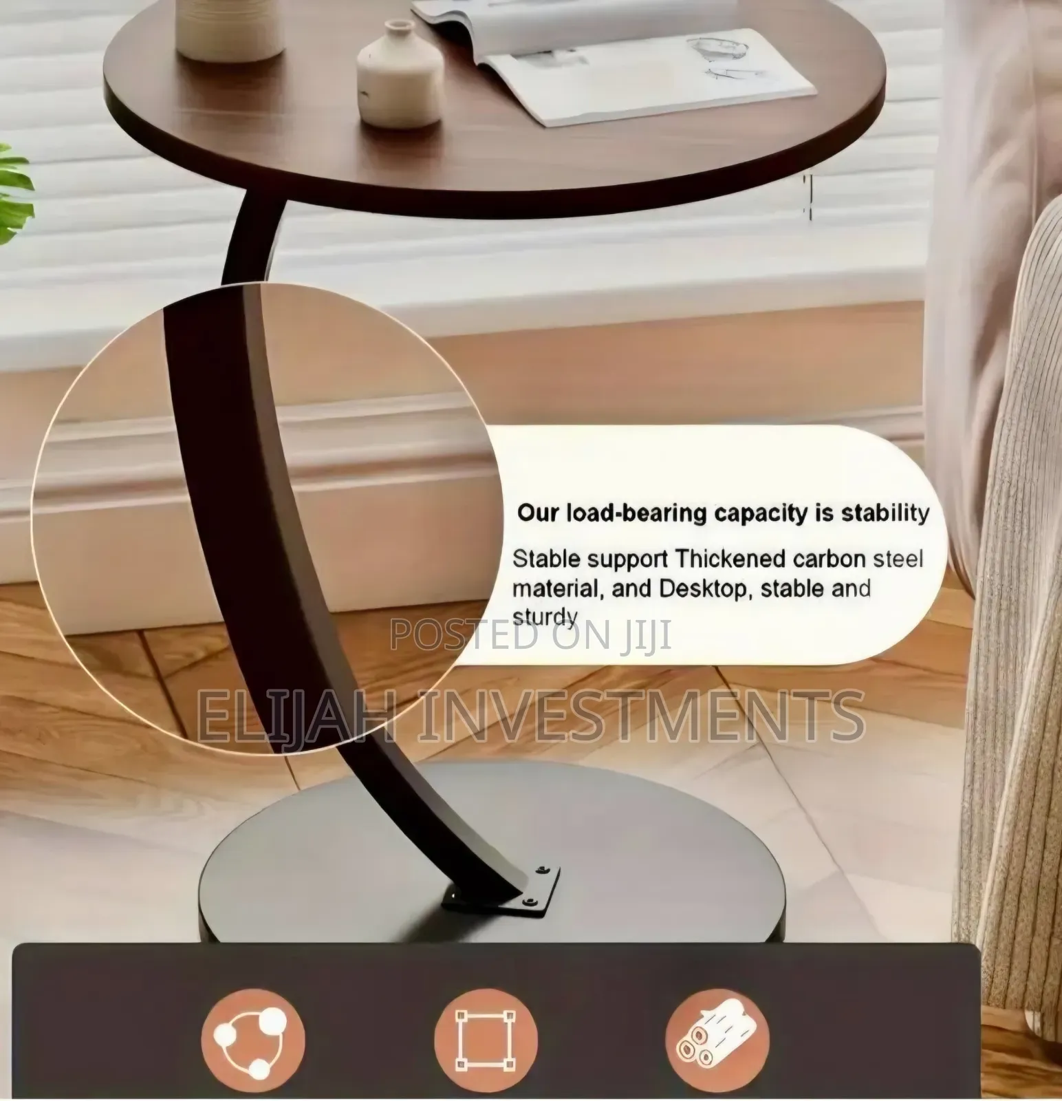 Modern Wooden Coffee Laptop Table