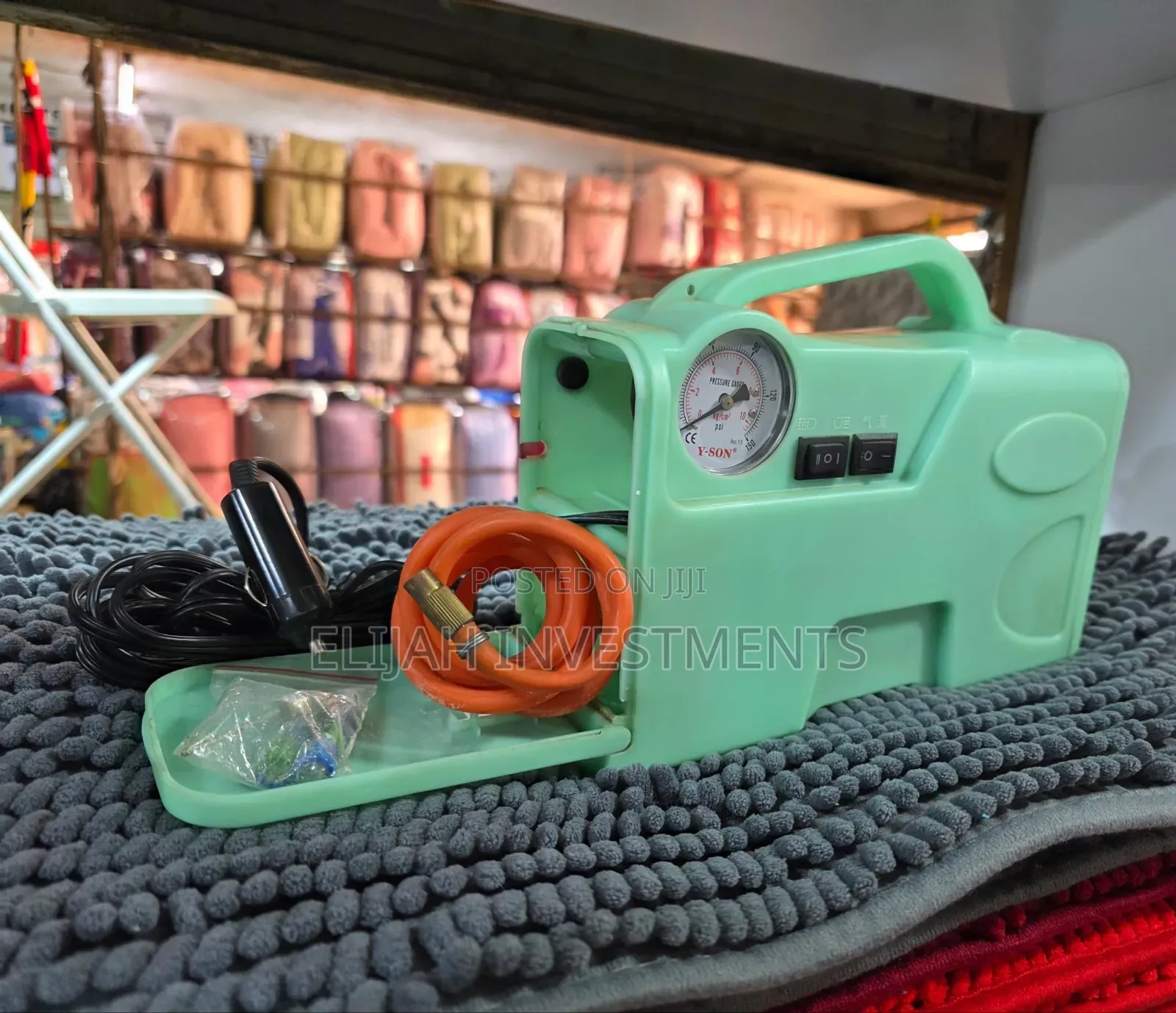 Y-Son 1101 Multifunctional Car Tyre Air Pump,