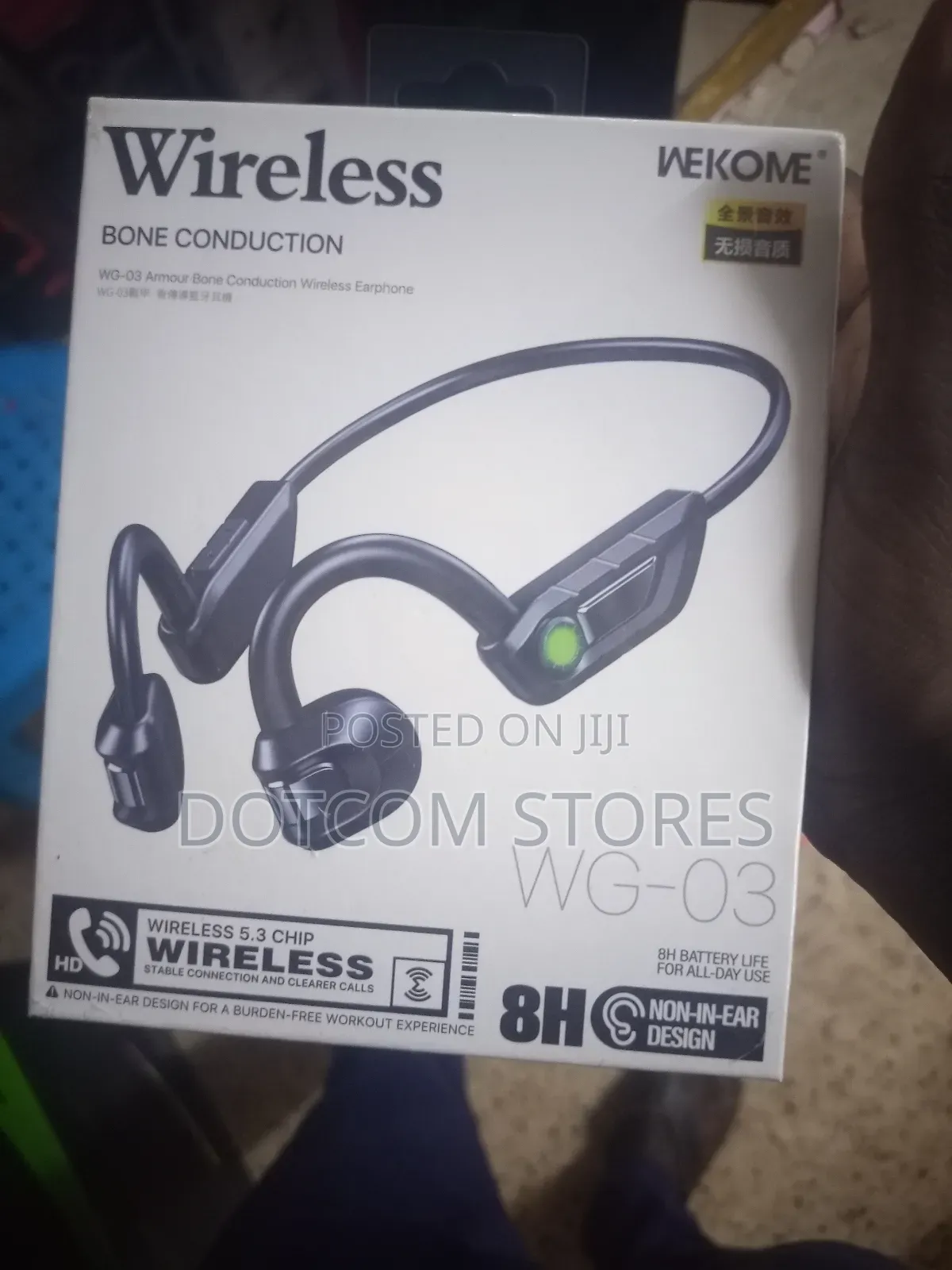 Wekome Wg-03 Armour Series Bone Conduction Wireless Earphone
