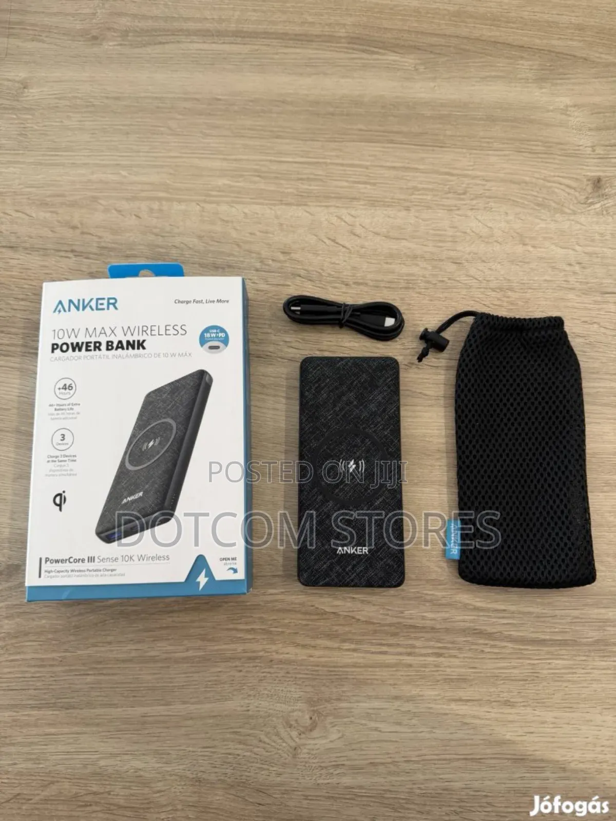 Anker Powercore Iii Sense Wireless Power Bank (Model A1617).