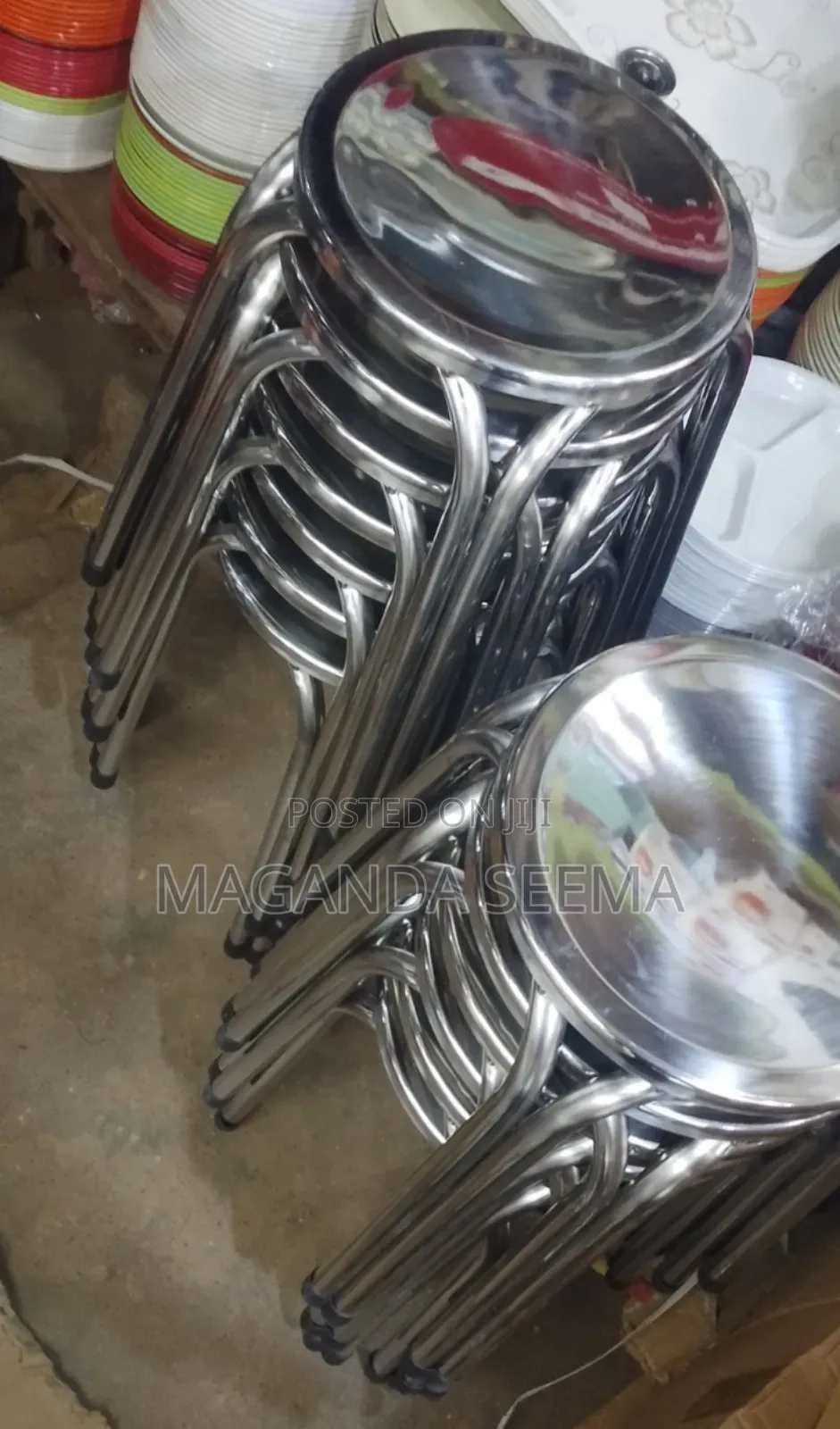Metallic Stool
