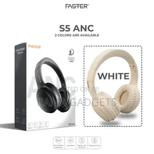Faster S5 Anc Over-Ear Wireless Headphones.