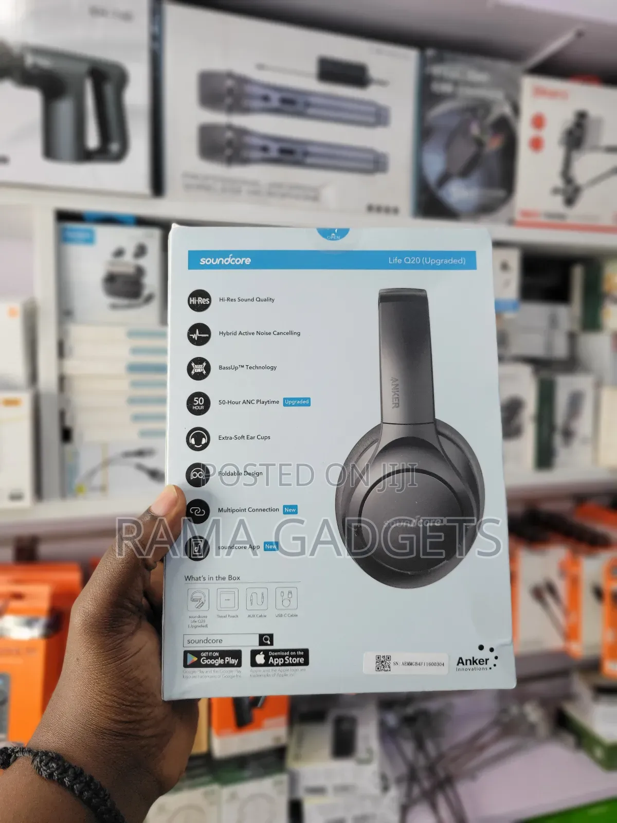 Anker Life Q20 (Upgraded) Wireless Noise Cancelling Headphones.