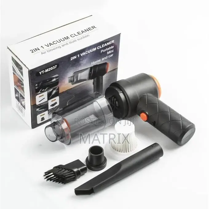 2in1 Portable Mini Home and Car Vaccum Cleaner