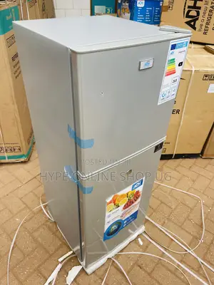 138l Adh Silver Double Door Brandnew Fridge 001