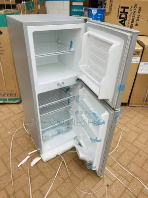 138l Adh Silver Double Door Brandnew Fridge 001