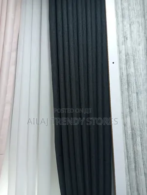 Black or Pink Curtains Per Metre