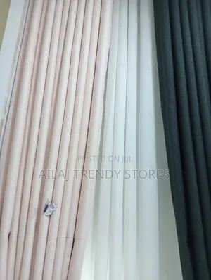 Black or Pink Curtains Per Metre