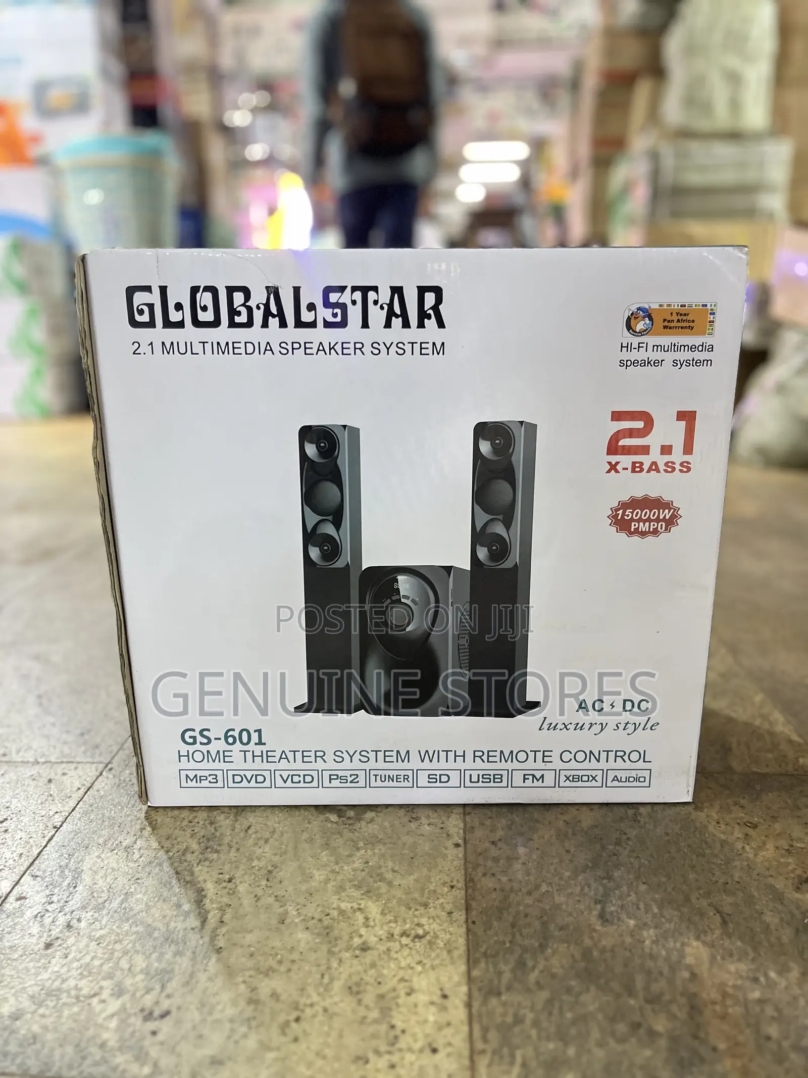 Home Theatre System With Remote Control