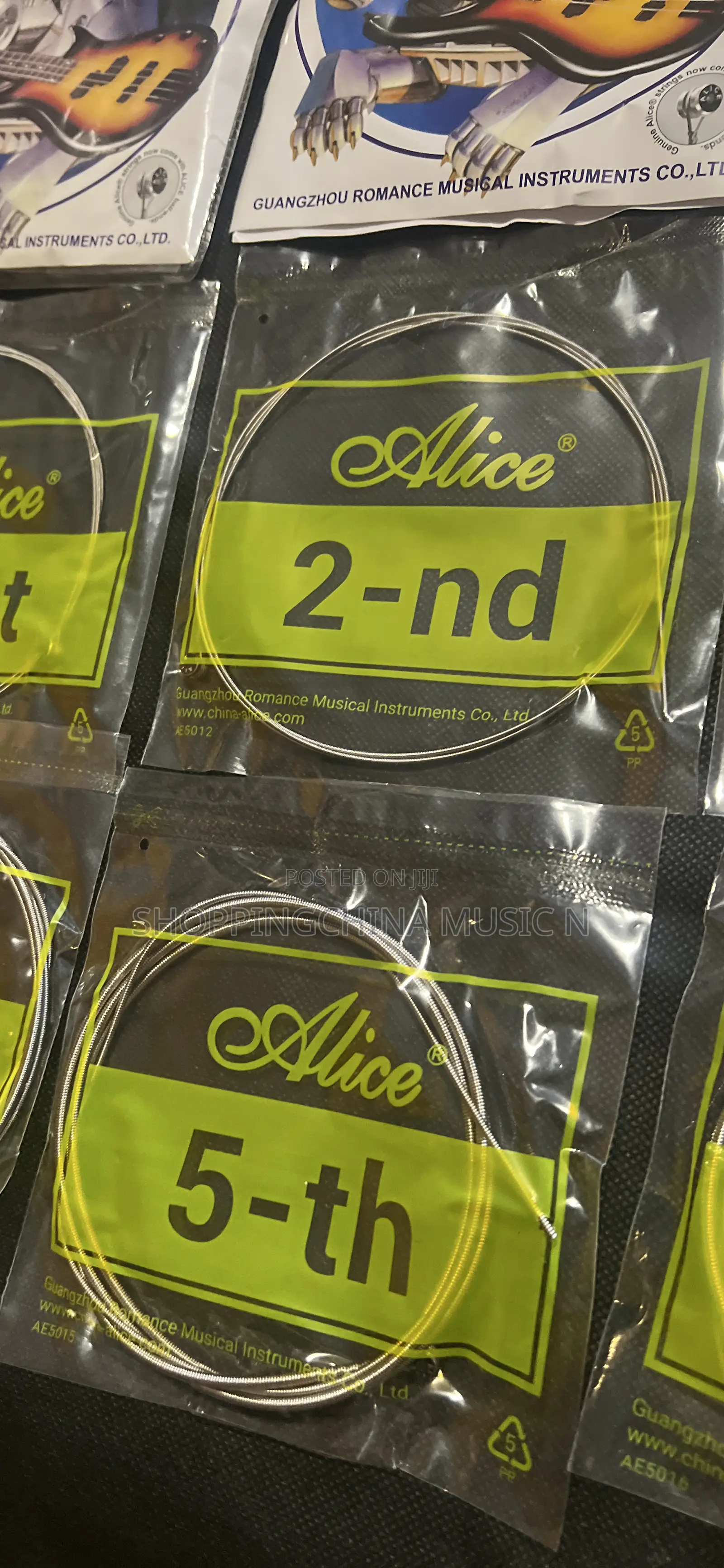 Bass Guitar 4 Strings Brand Alice Full Set