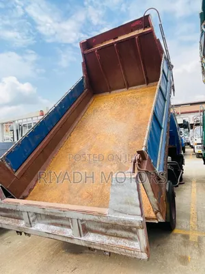 Isuzu Tipper Light Blue Color