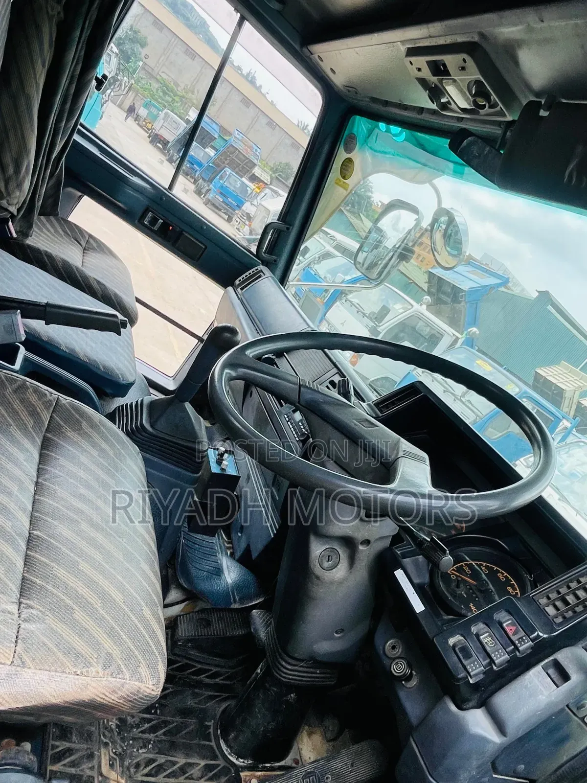 Isuzu Tipper Light Blue Color