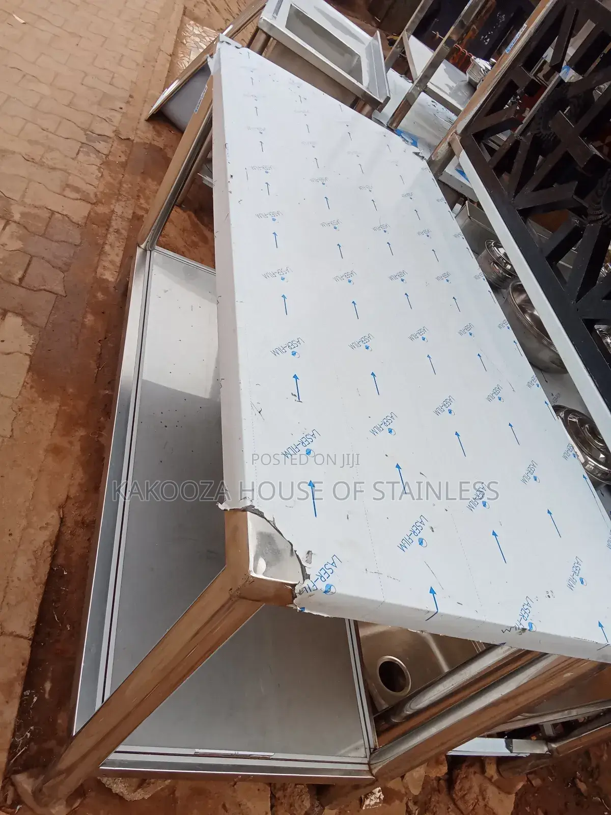 Five Fit Working Table Stainless Steel