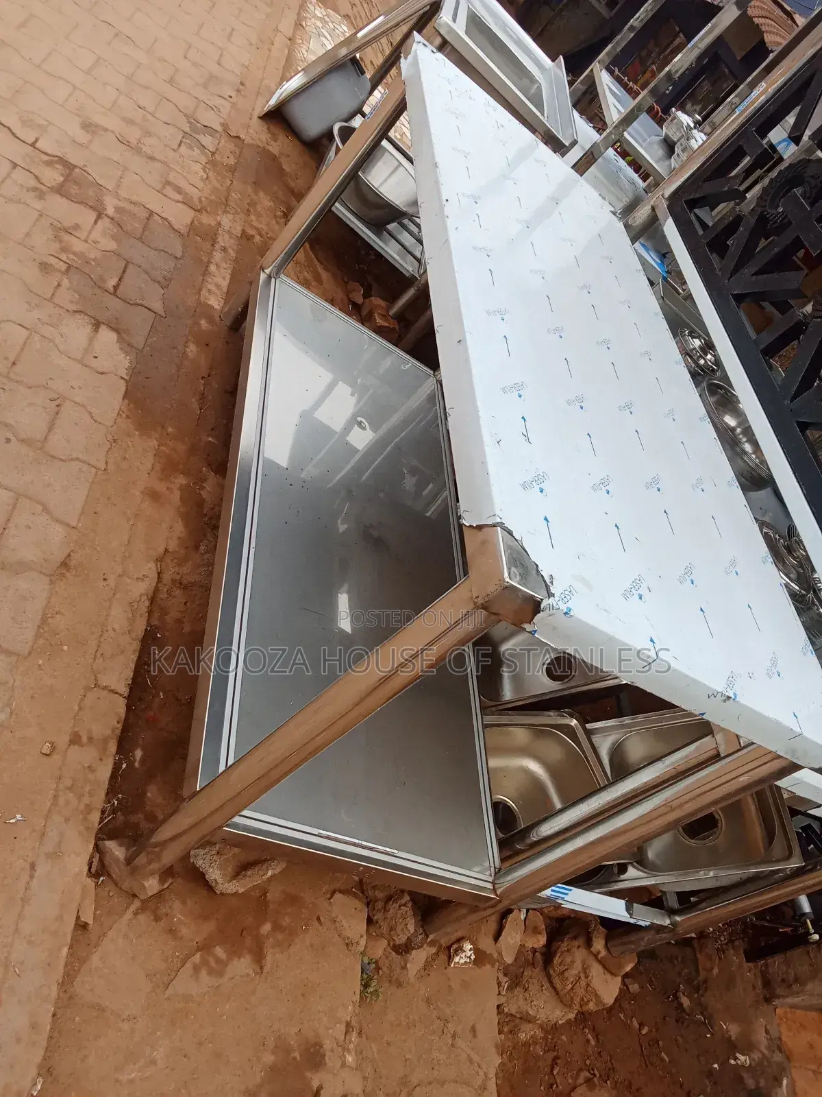 Five Fit Working Table Stainless Steel
