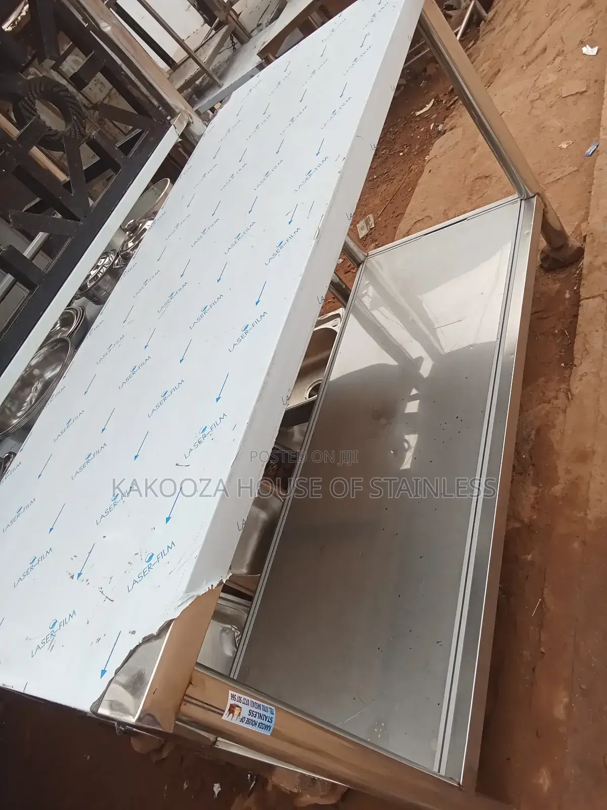 Five Fit Working Table Stainless Steel