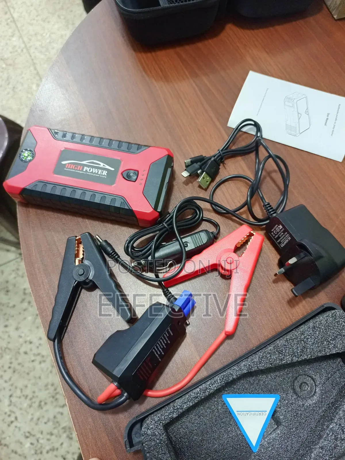 Car Jump Start Power Bank, Portable Car Battery Jump Starter, 1000 - View #4