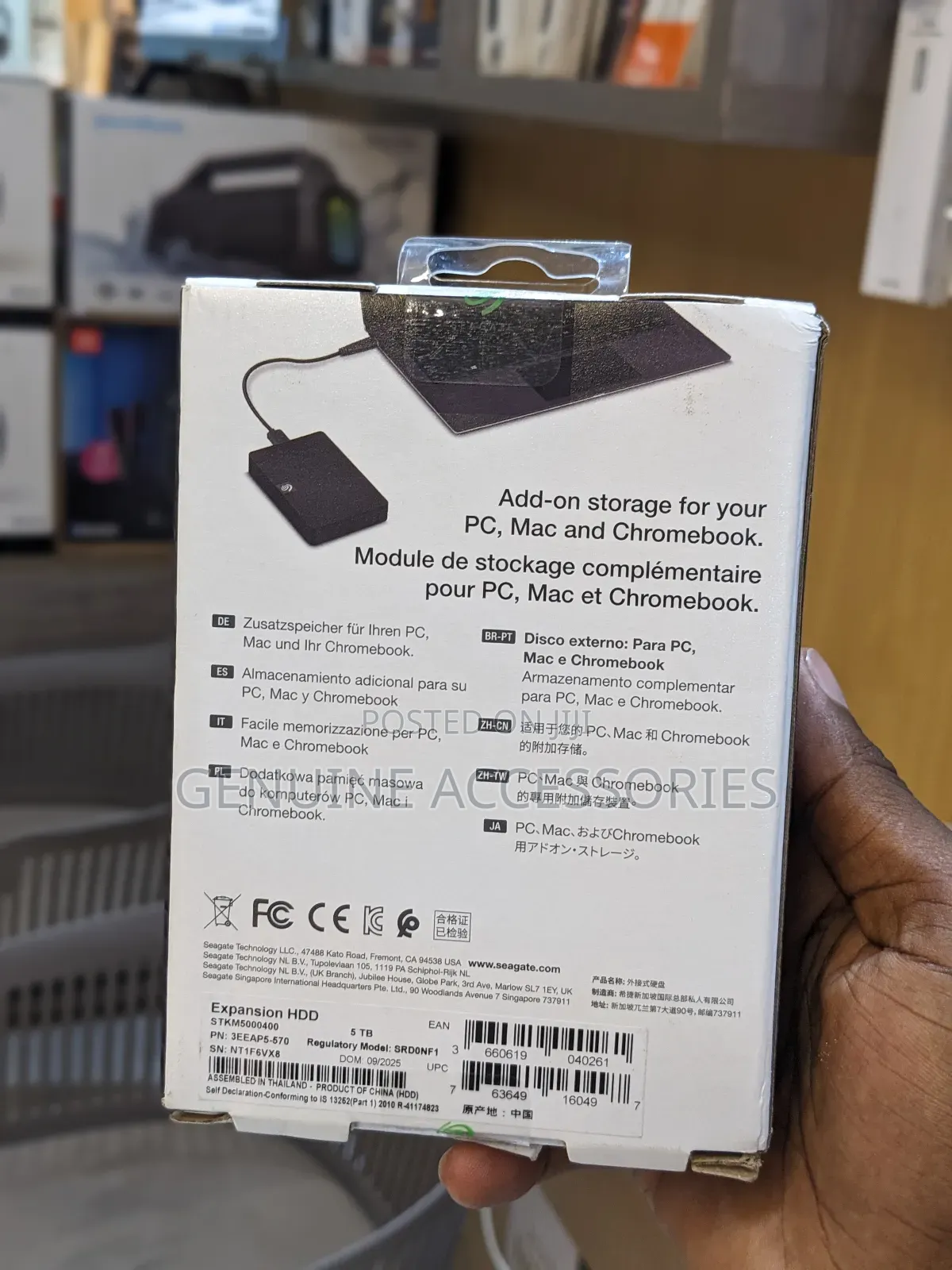 Seagate 5tb Portable HDD