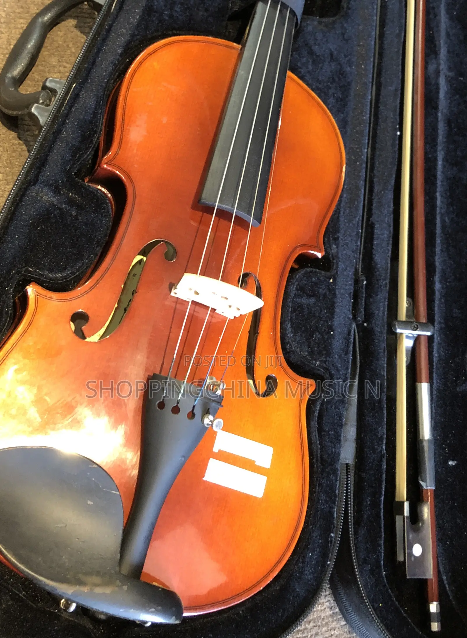 Violin 4/4 Kapok Brand Heavy Quality With Rosin and Shoulder Rest