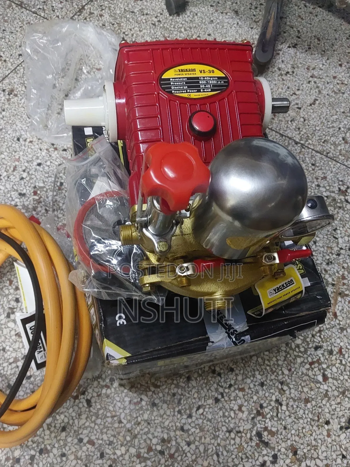 Vackson W-30 High Pressure Power Sprayer Pump