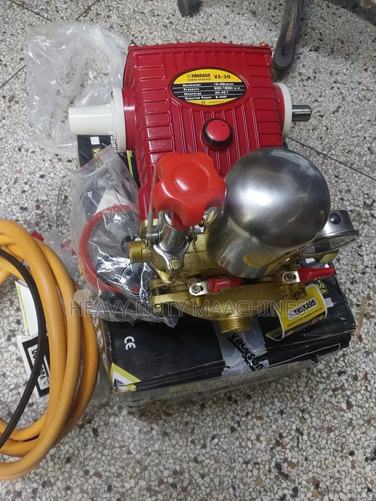 Vackson W-30 High Pressure Power Sprayer Pump