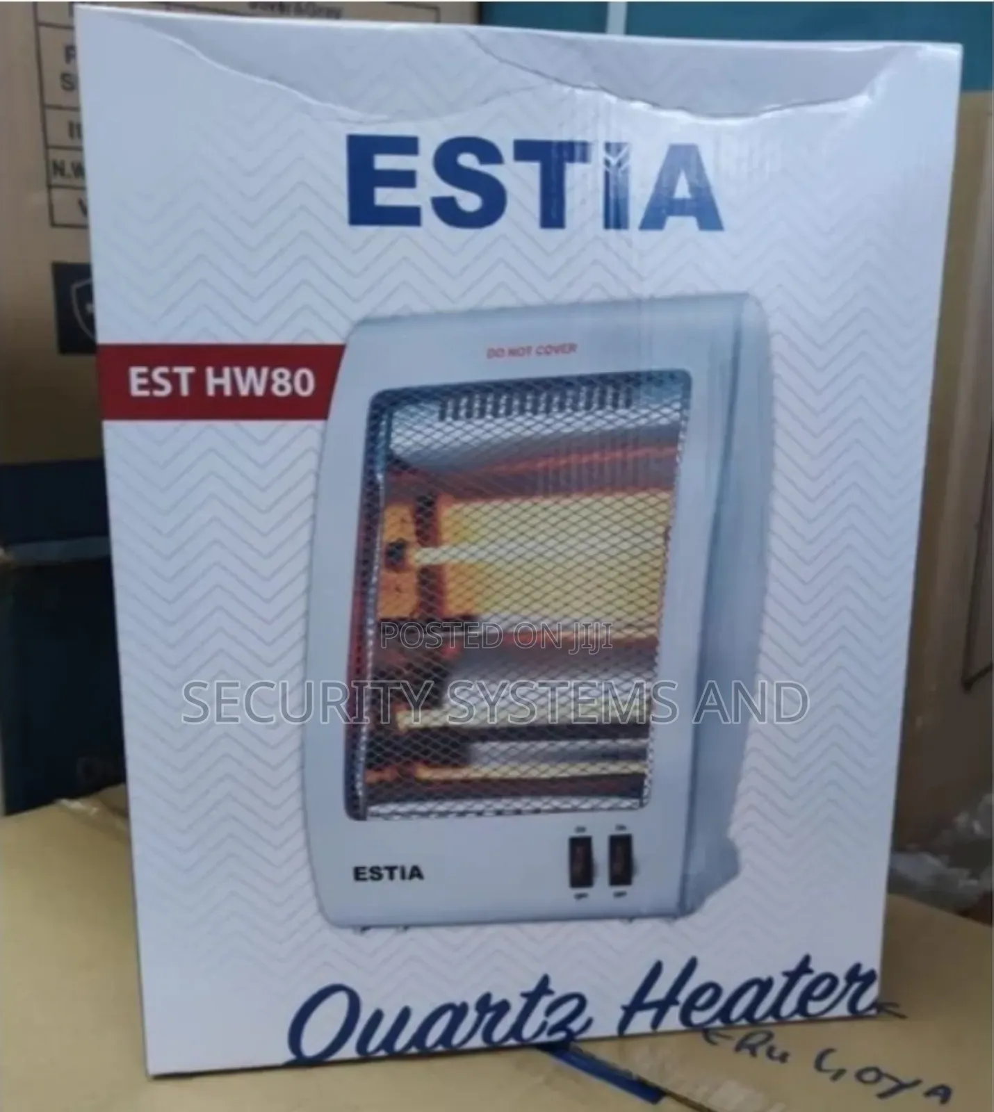 Estia Esthw80 Quartz Room Heater - 800w, Dual Heat Setting, Adjustable