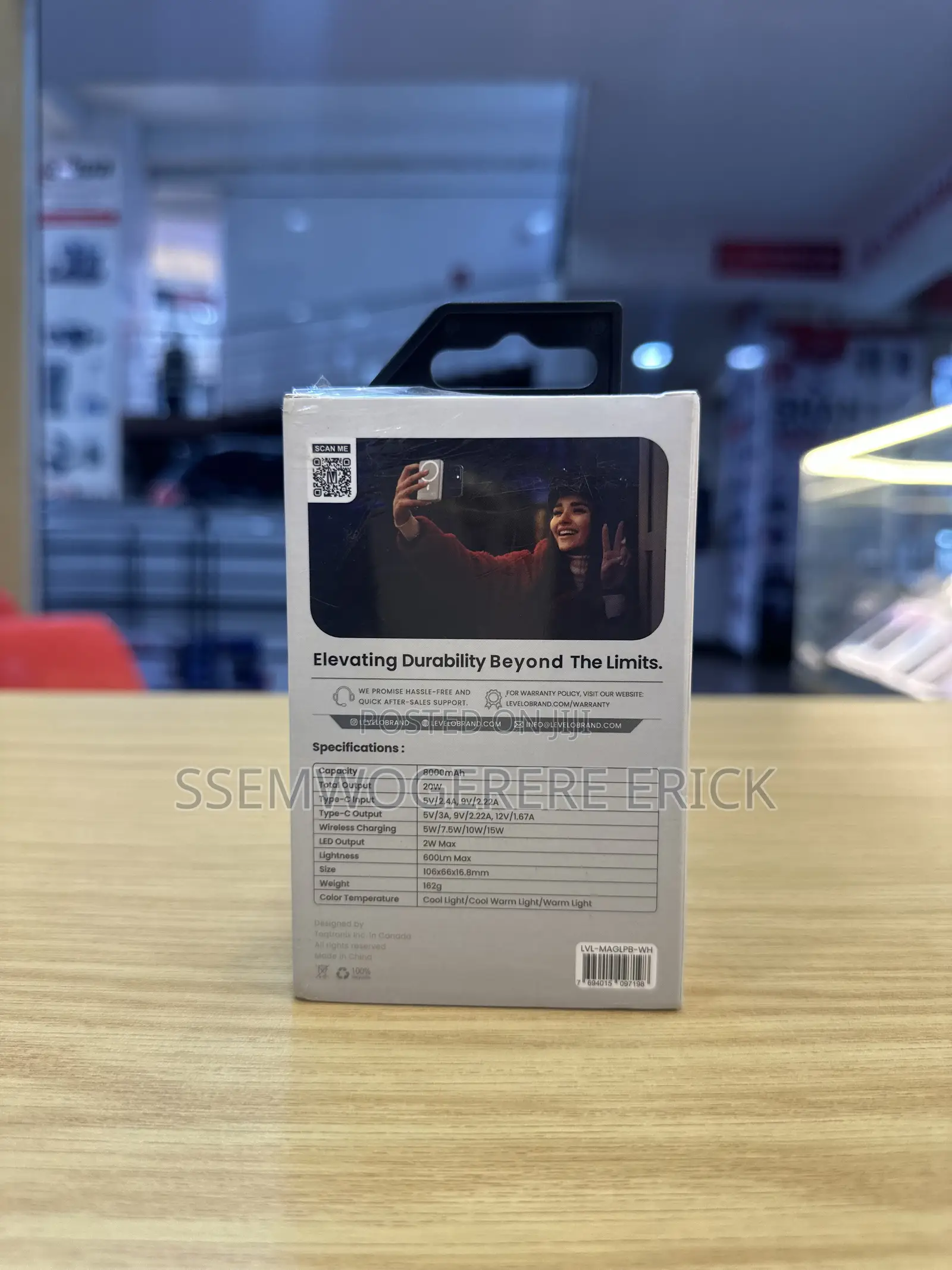 Level O Portable Power Bank