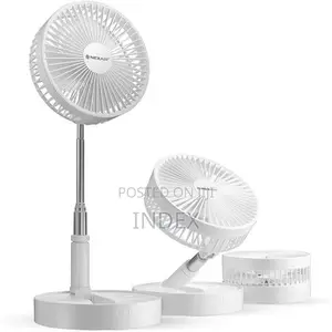 Rechargeable Foldaway Fan 3 Speeds,Fan With 180 ° Adjustment