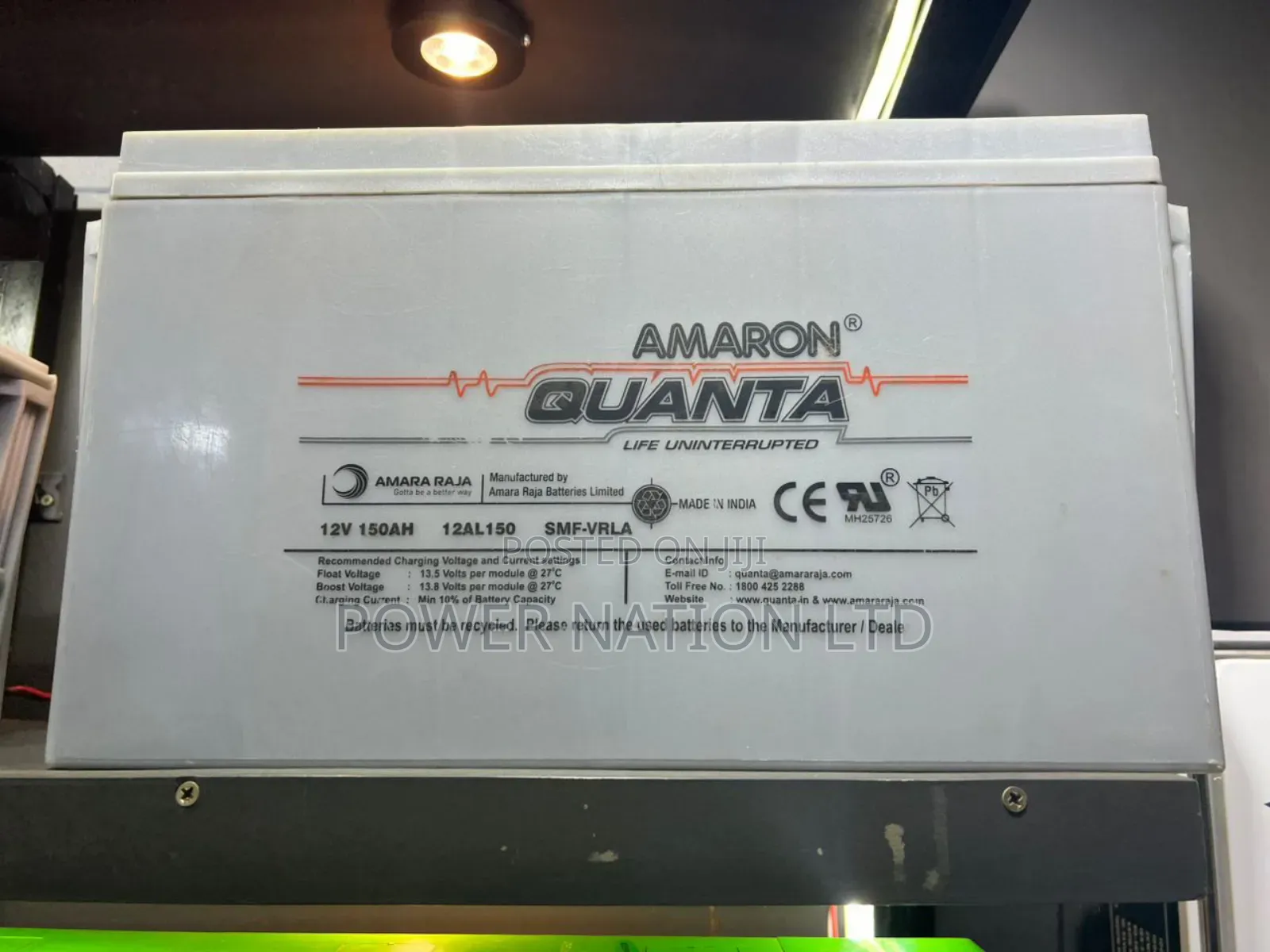 150ah Amaron Battery
