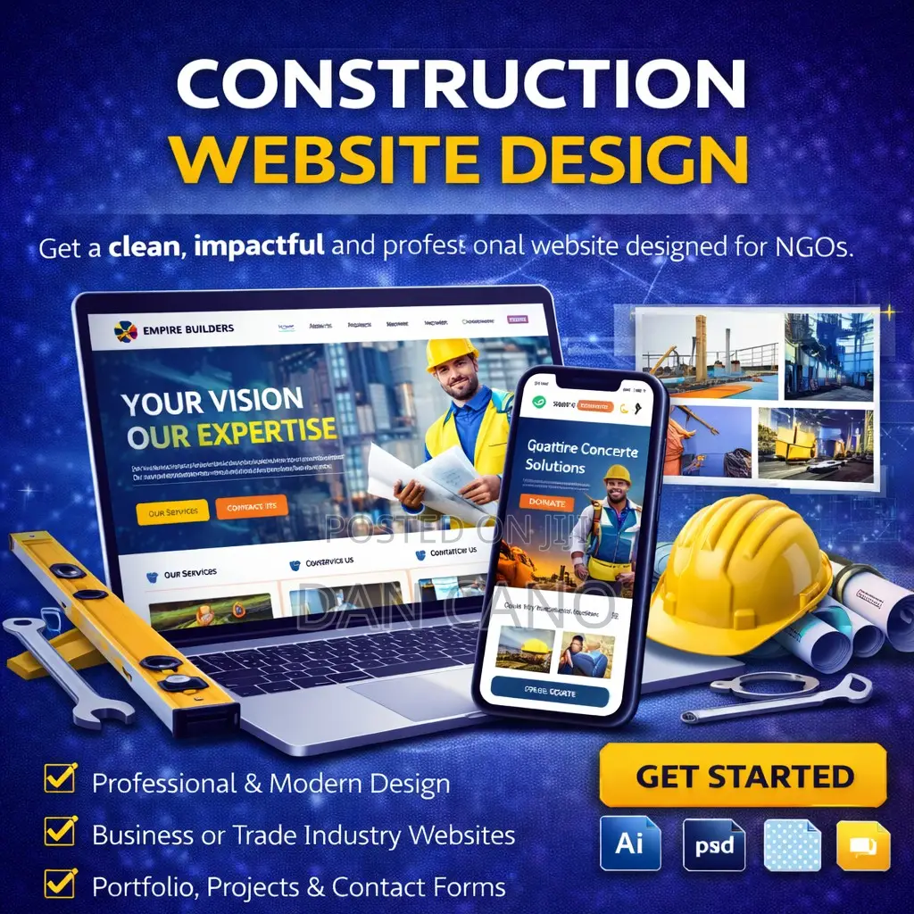 Construction Website Design Services