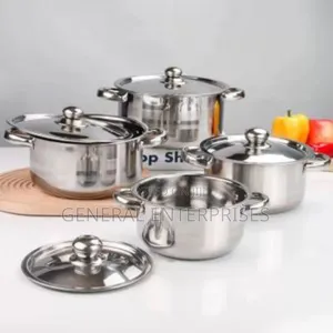 4-Piece Stainless Steel Cookware Set