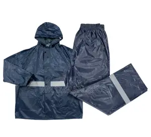 Classic Navy Blue Rain Suit