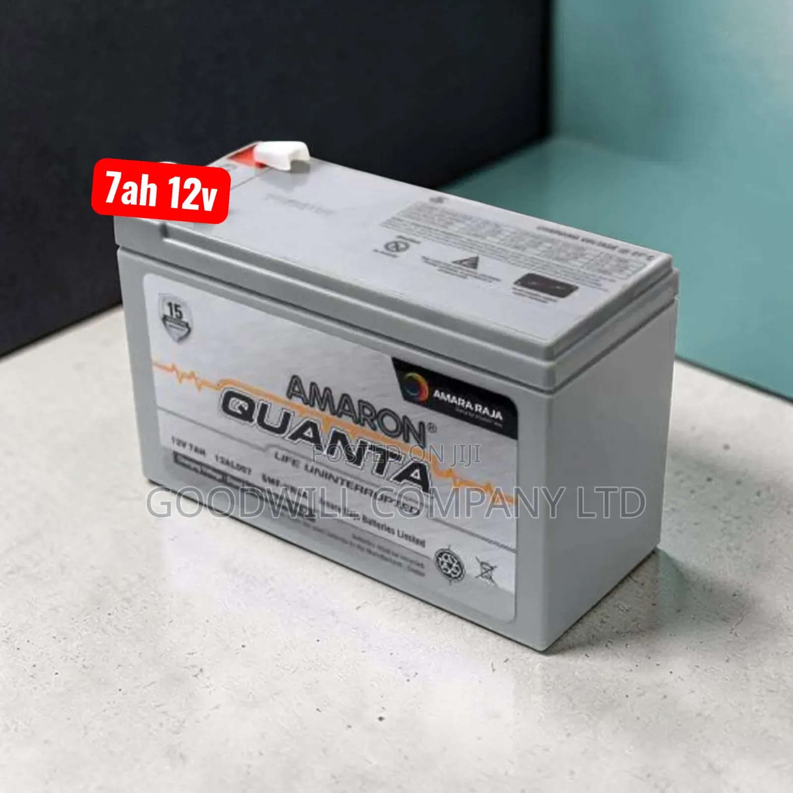 7ah Grey Amaron Battery