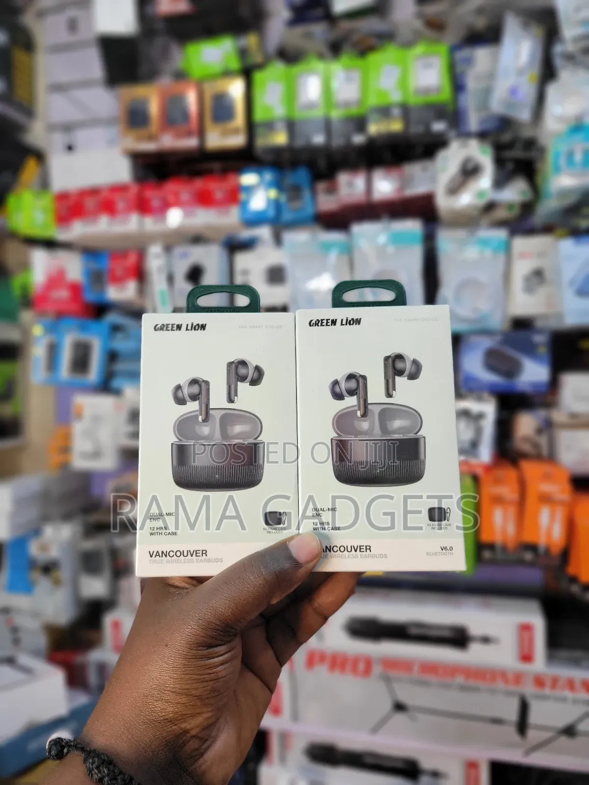 Green Lion Vancouver True Wireless Earbuds