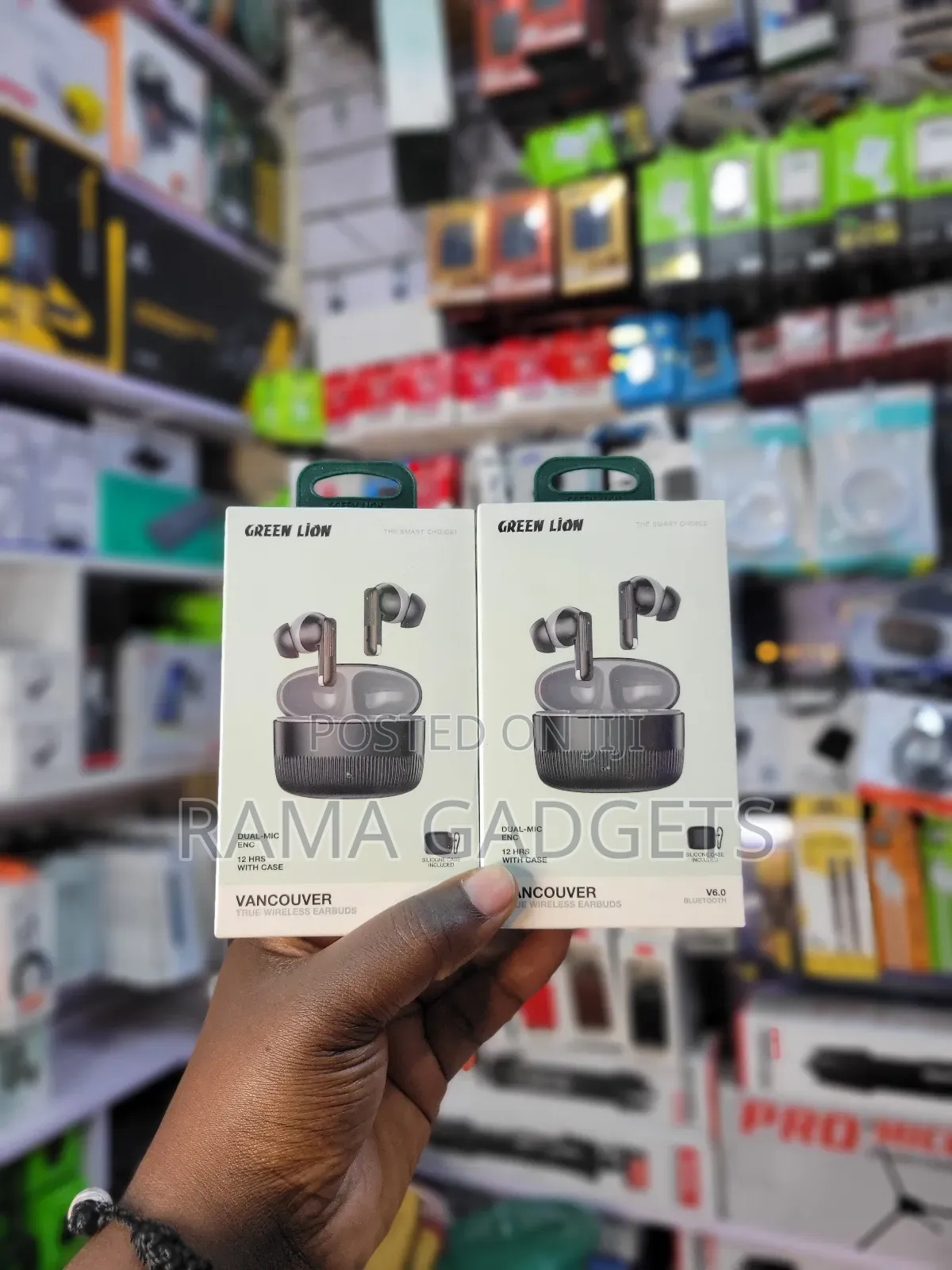 Green Lion Vancouver True Wireless Earbuds