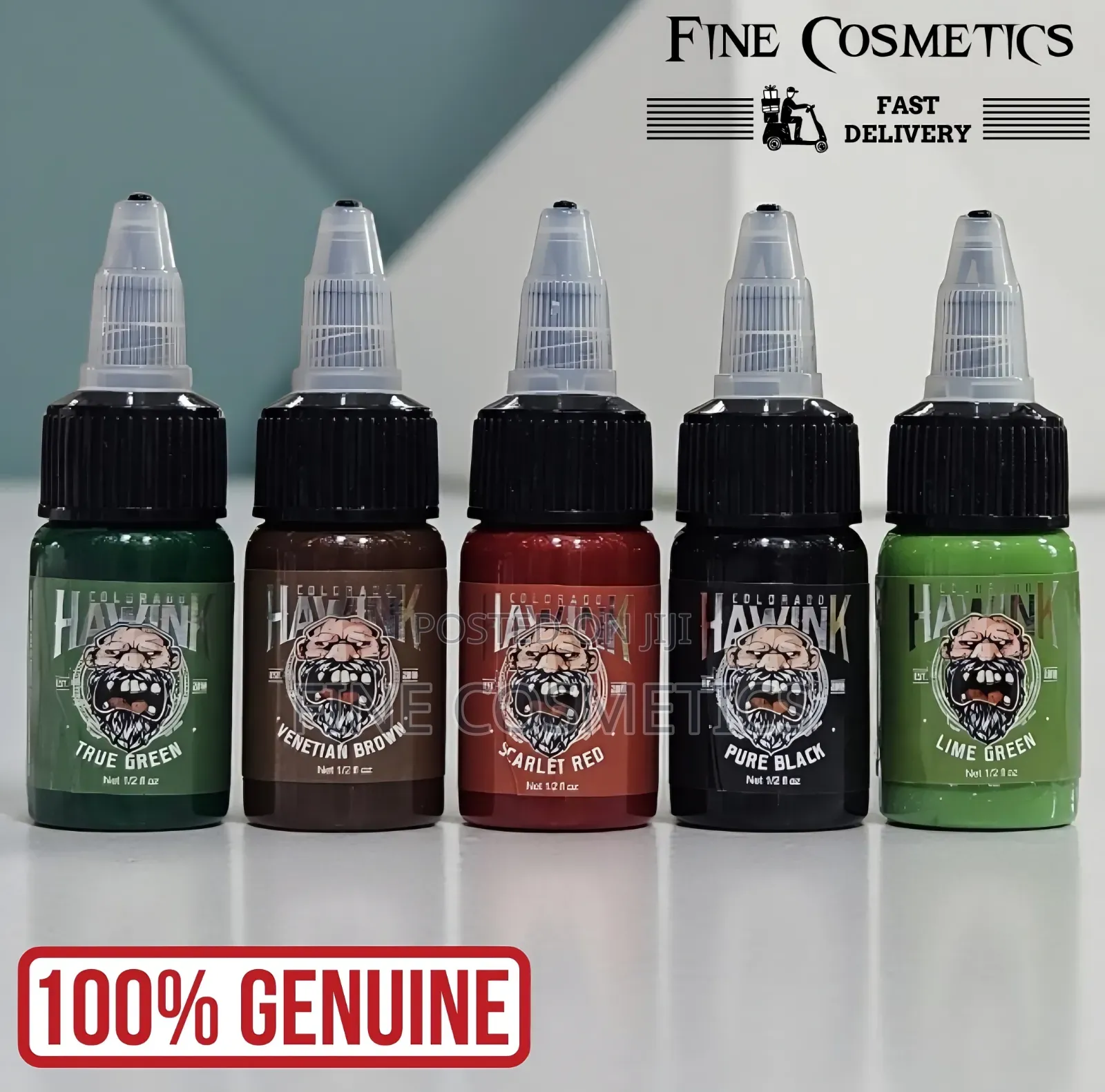 Pro Tattoo Ink, 15ml Pigment Ink Fo Tattooing, Microblading and Makeup