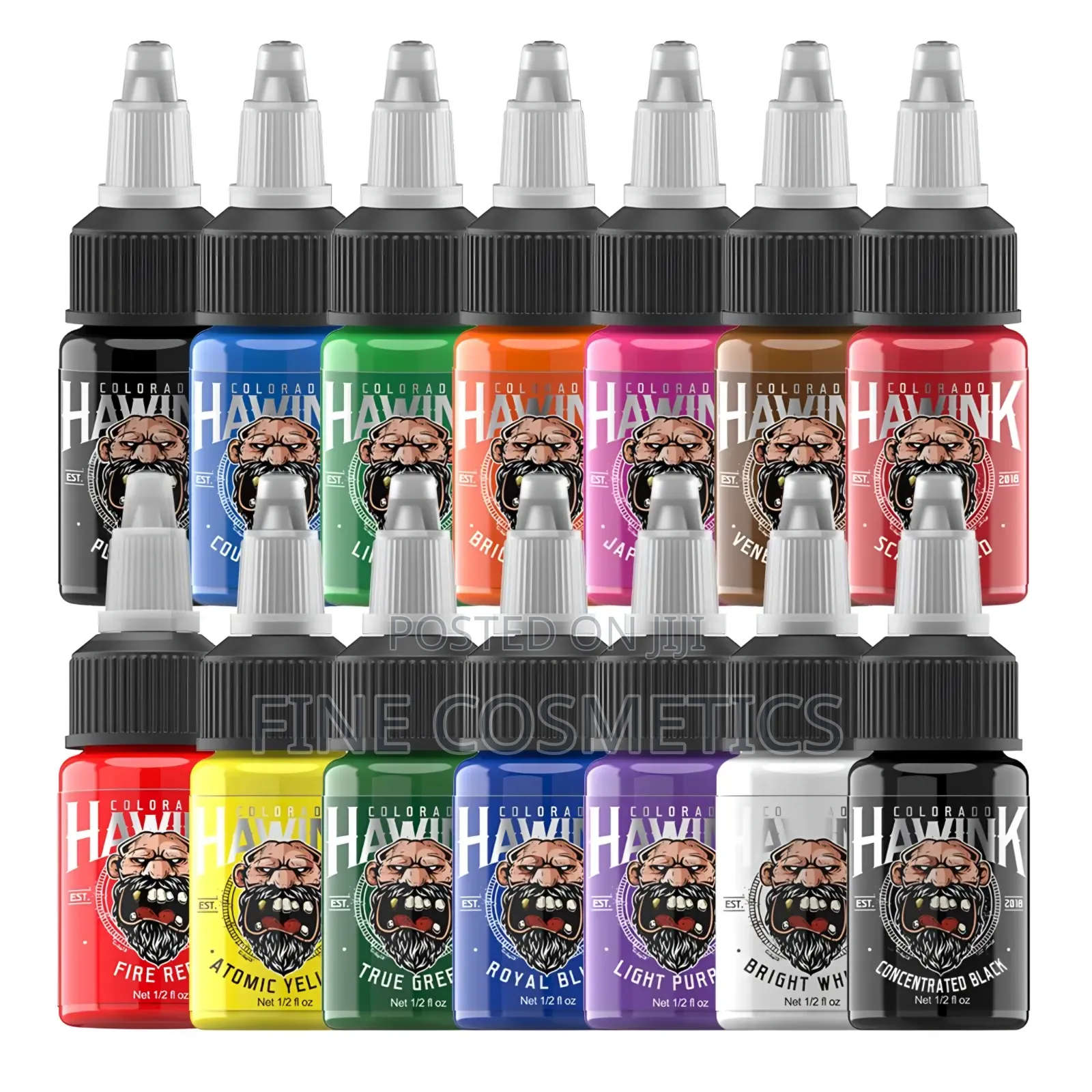 Pro Tattoo Ink, 15ml Pigment Ink Fo Tattooing, Microblading and Makeup