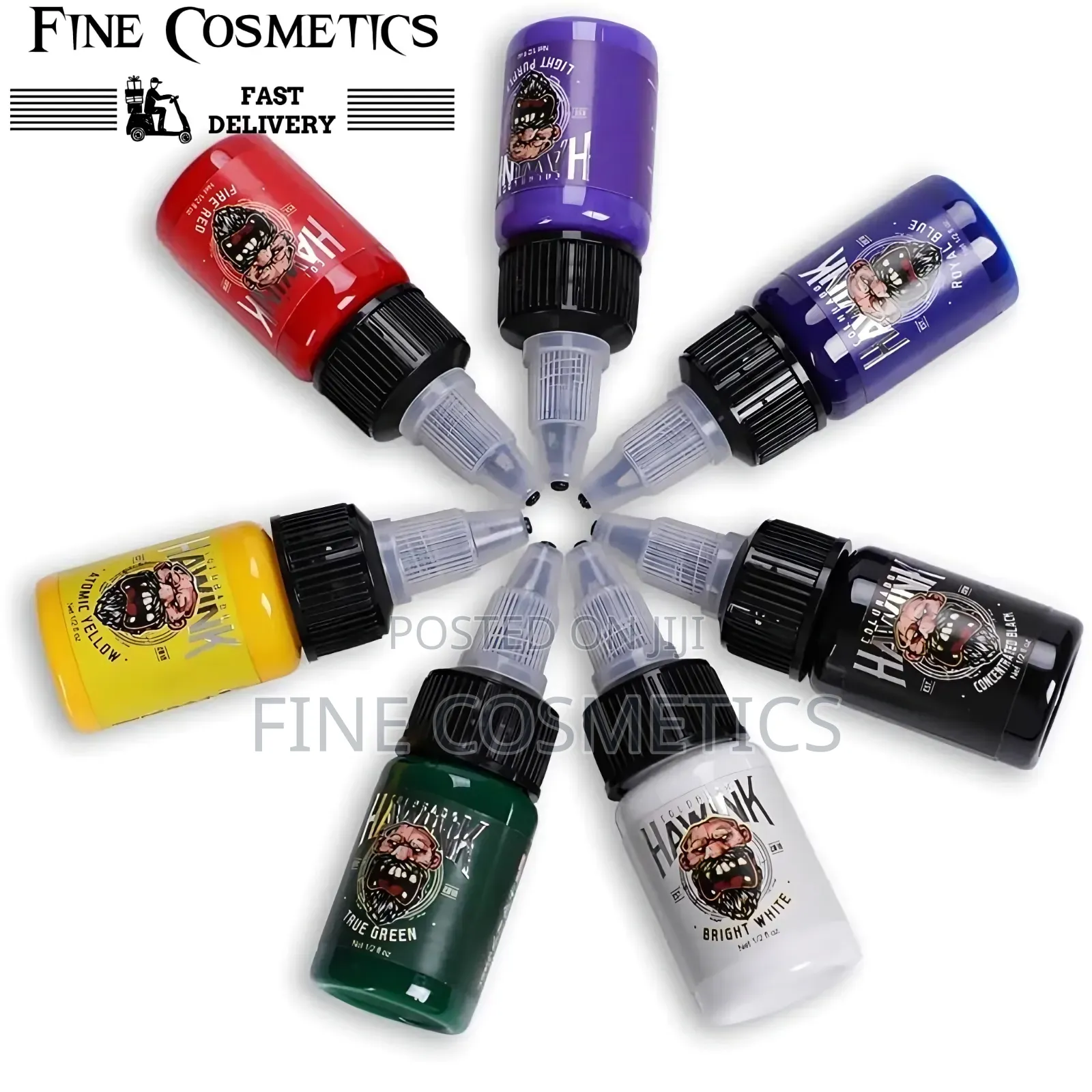 Pro Tattoo Ink, 15ml Pigment Ink Fo Tattooing, Microblading and Makeup