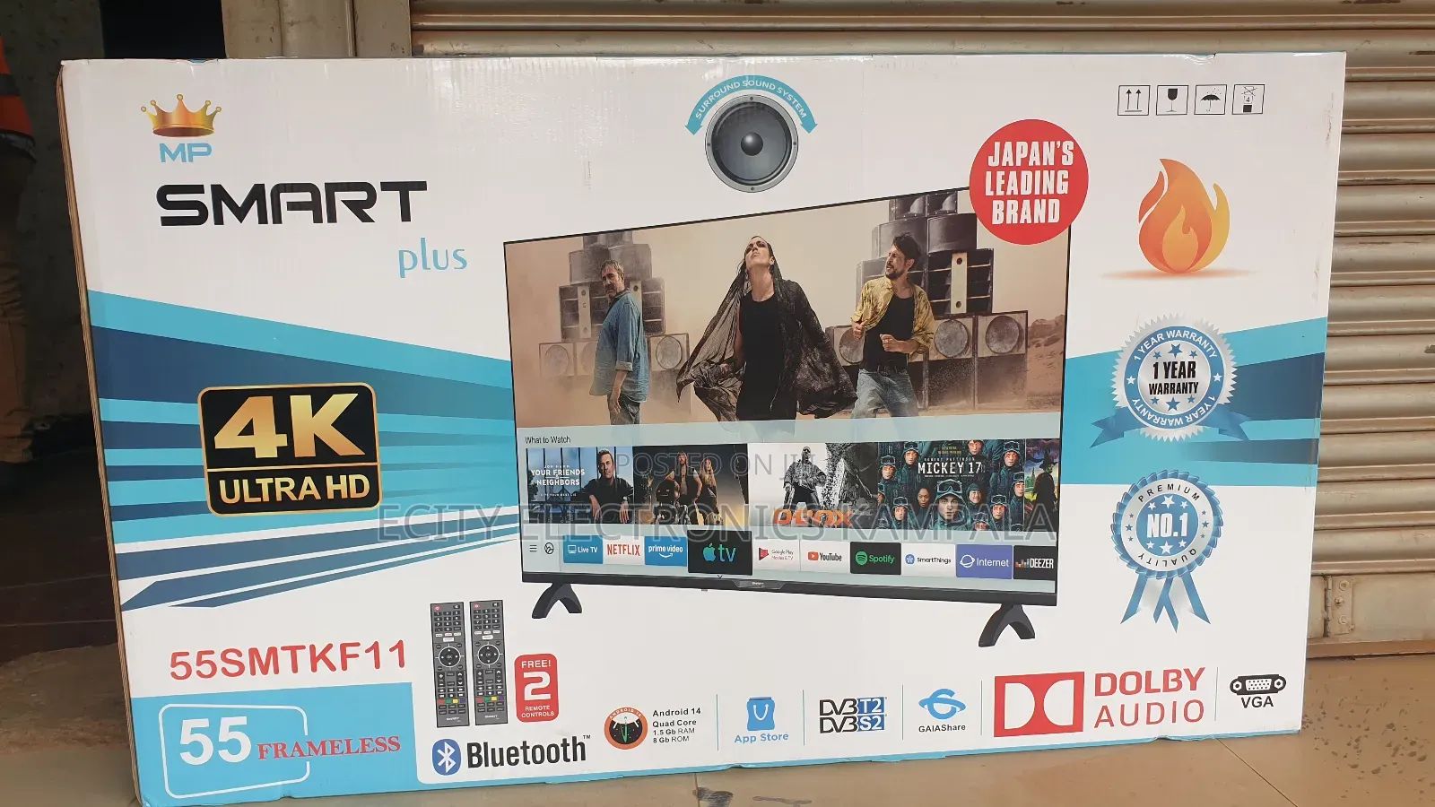 Smartplus Andriod Tv 55" Smart