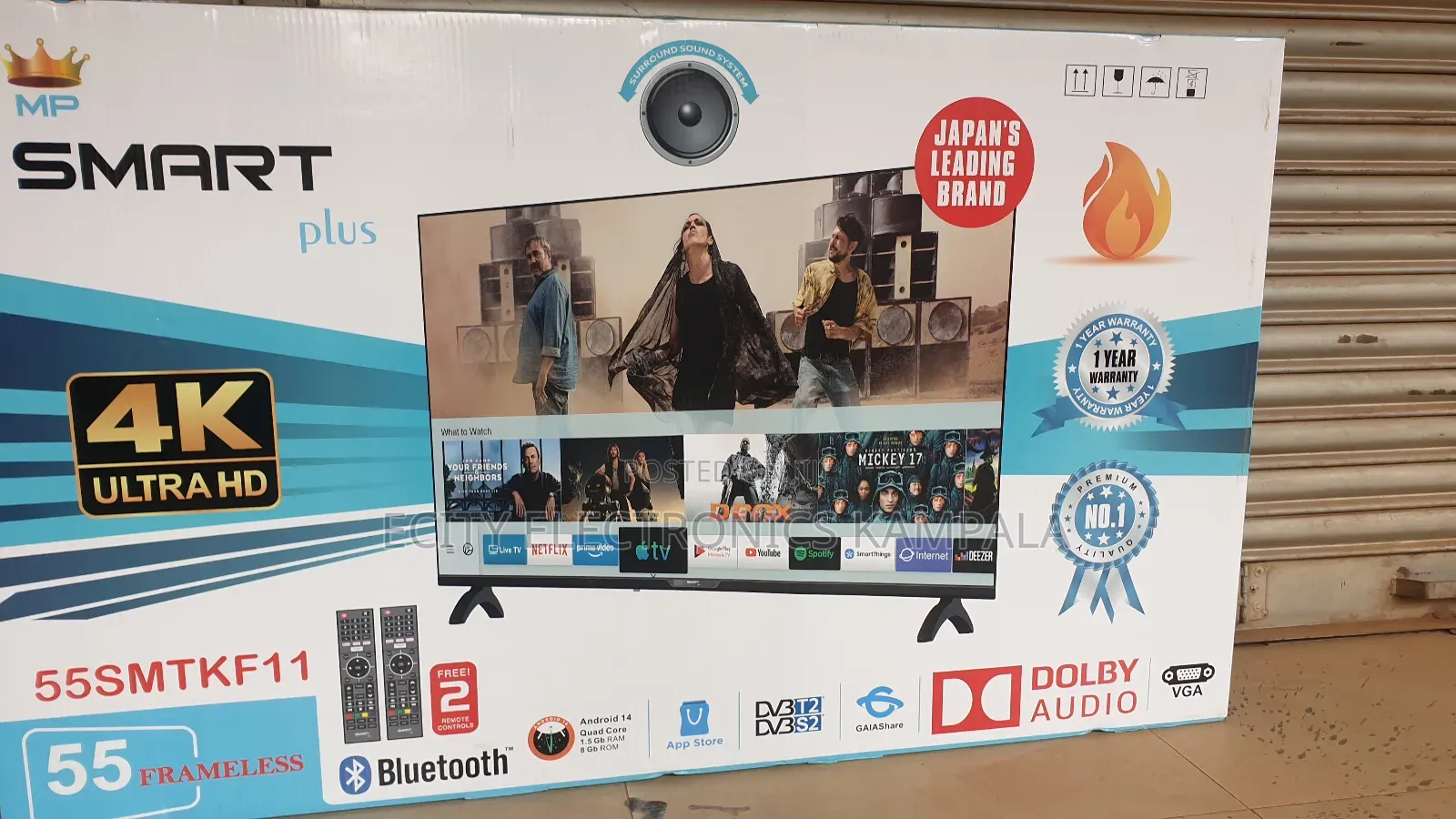 Smartplus Andriod Tv 55" Smart