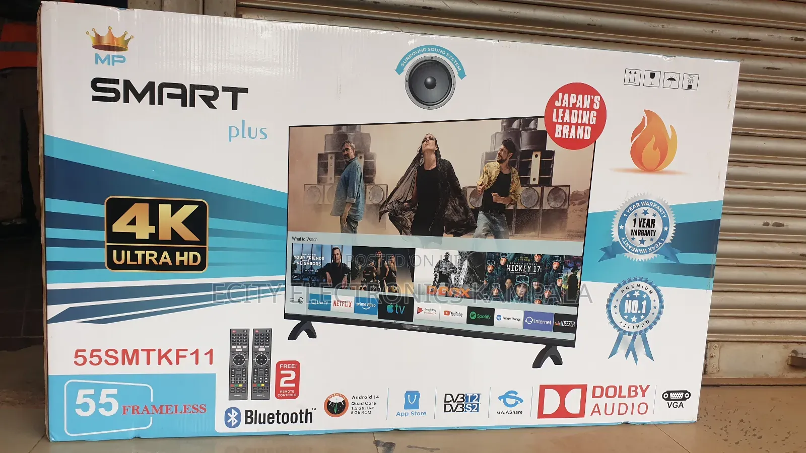 Smartplus Boxed Tv 55" Inch