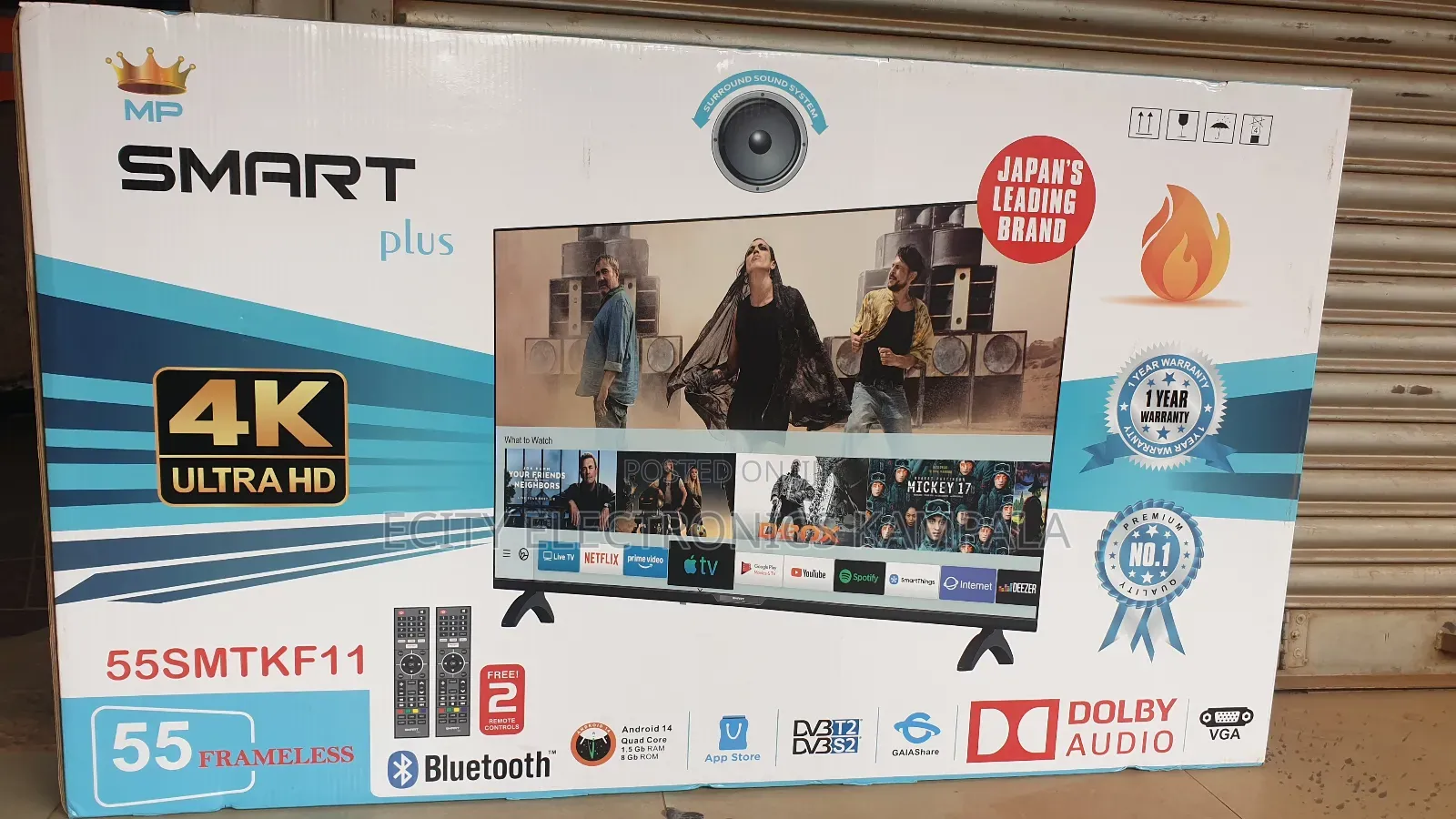 Smartplus Boxed Tv 55" Inch