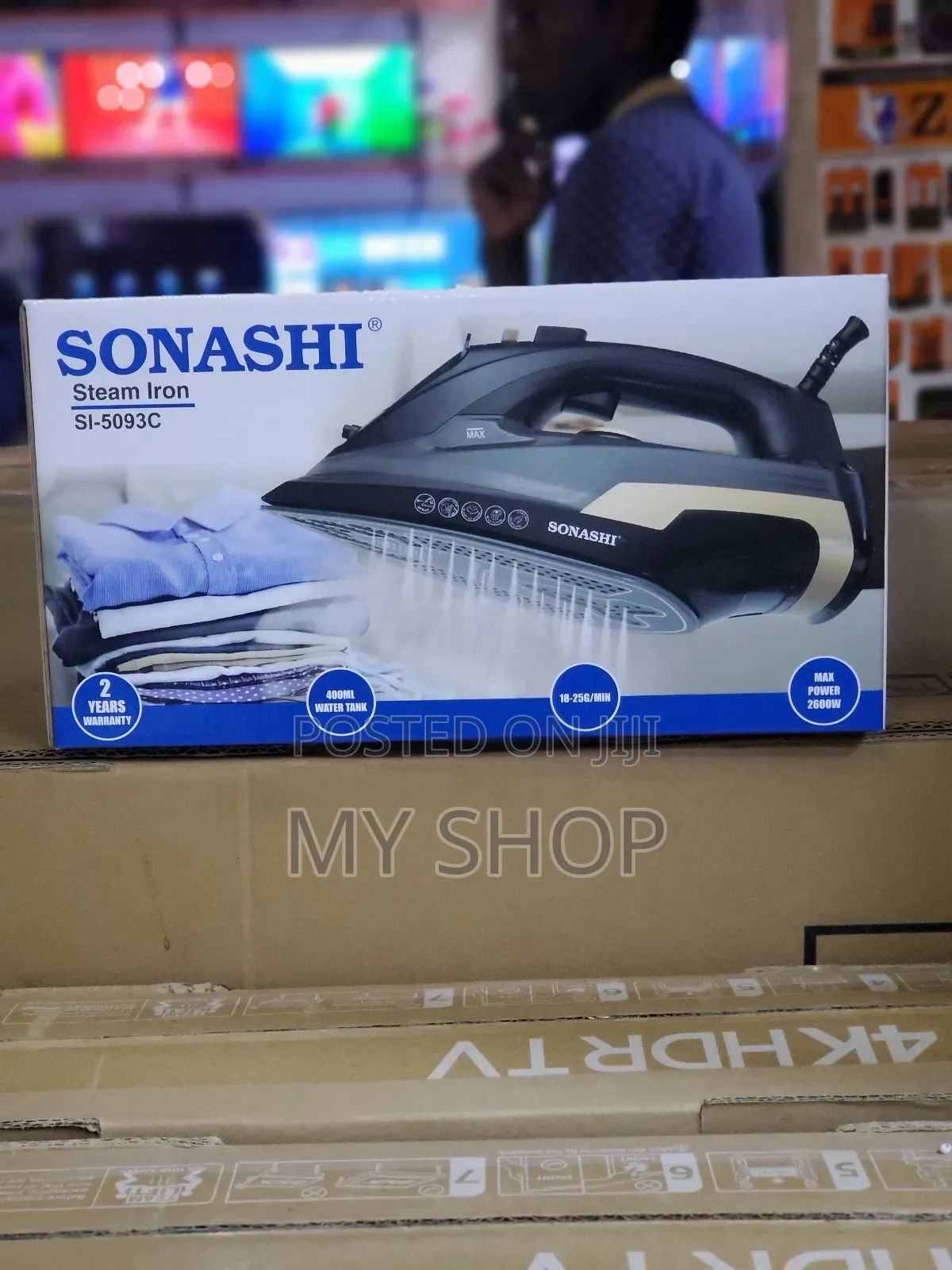 Heavy Duty Steam Iron - Strong Durable Fast Heating