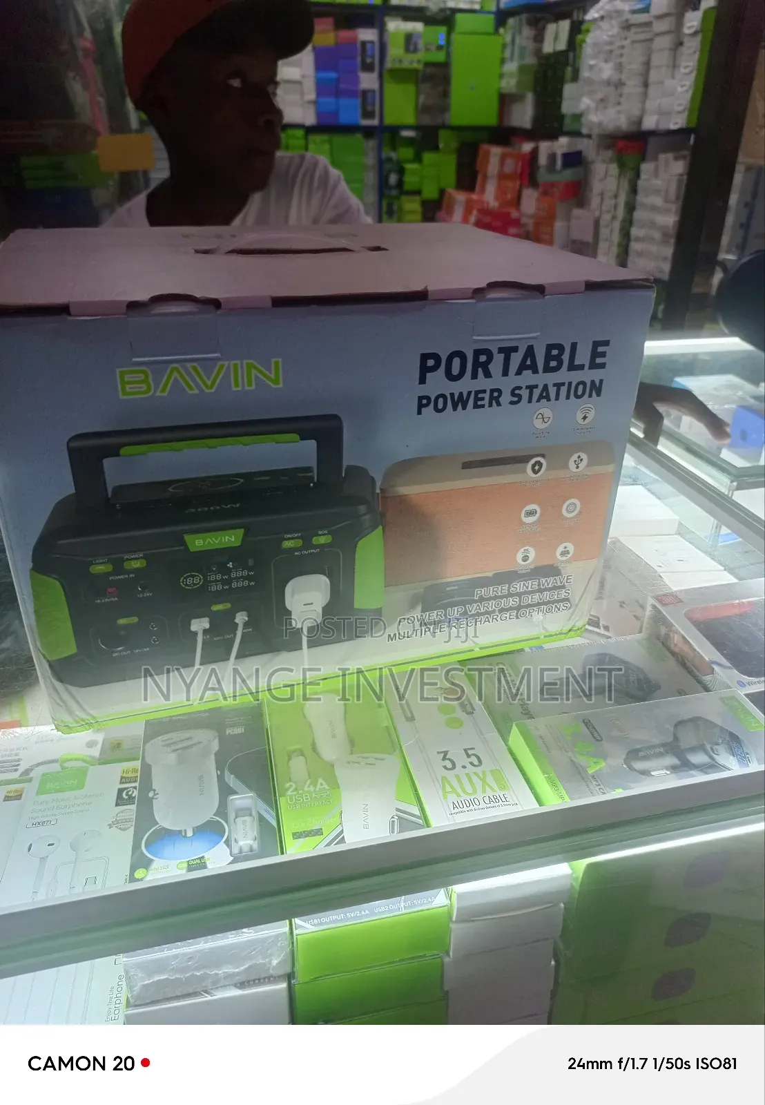 300w Portable Power Station. Bavin Power Station 300w
