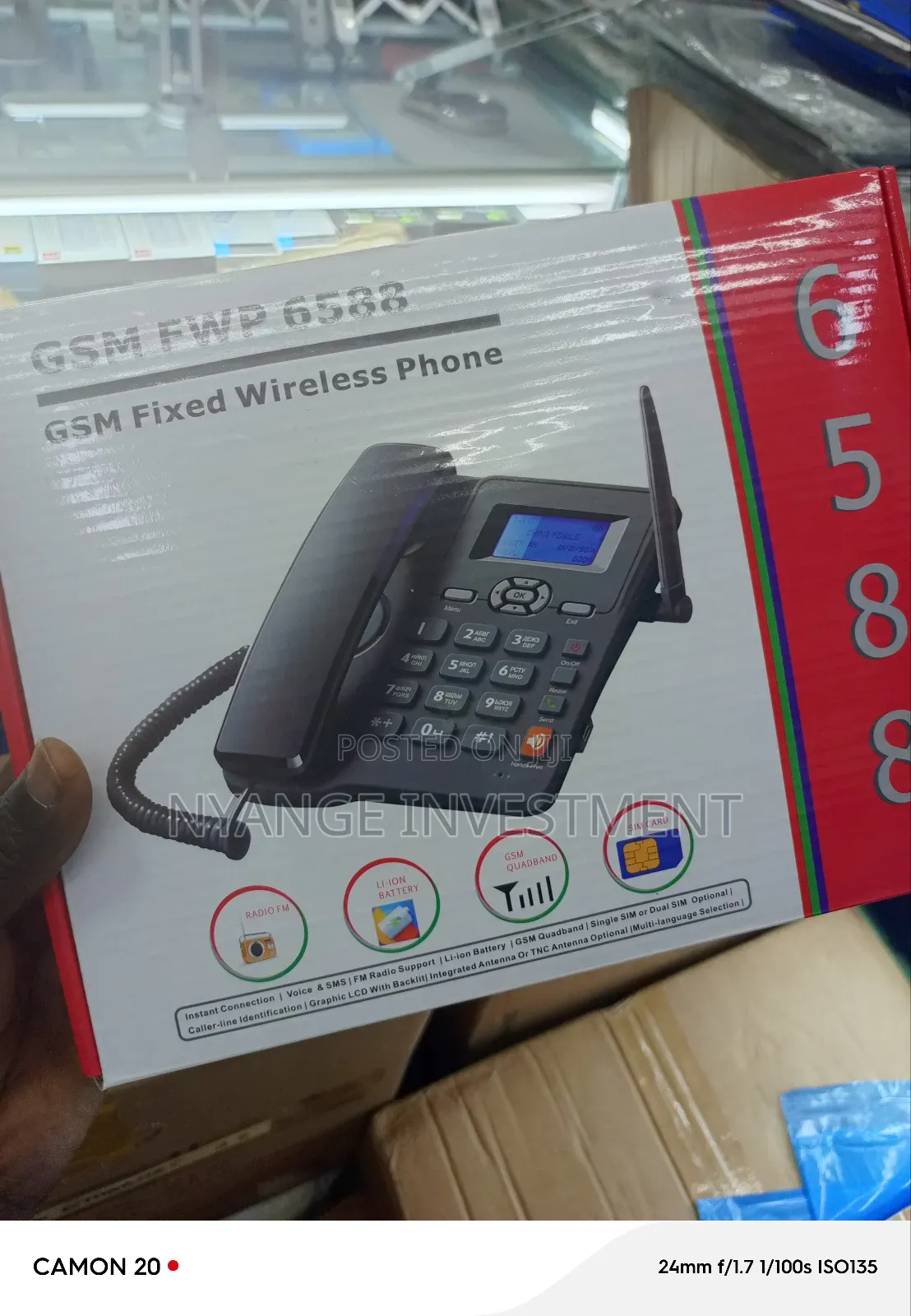 New Mobile Phone 16 GB Blue