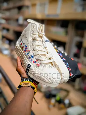 Converse Hightop Leather Sneakers Boot