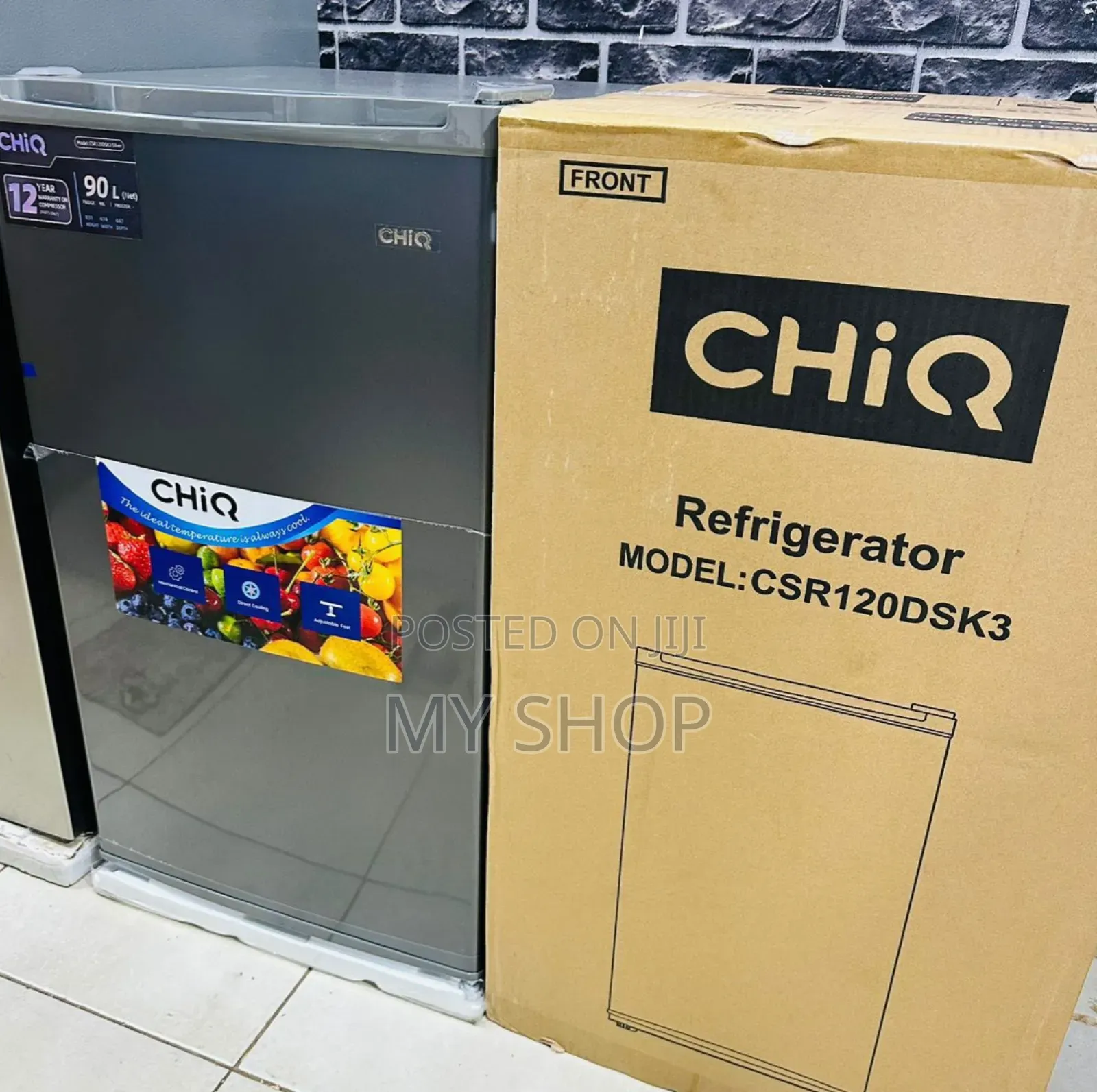 Brand New Chiq 120 Litres Refrigerator Available