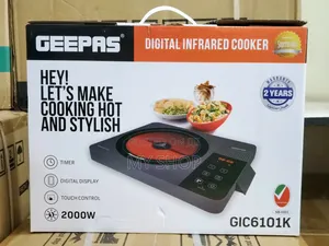Digital Infrared Cooker Geepas - Touch Control