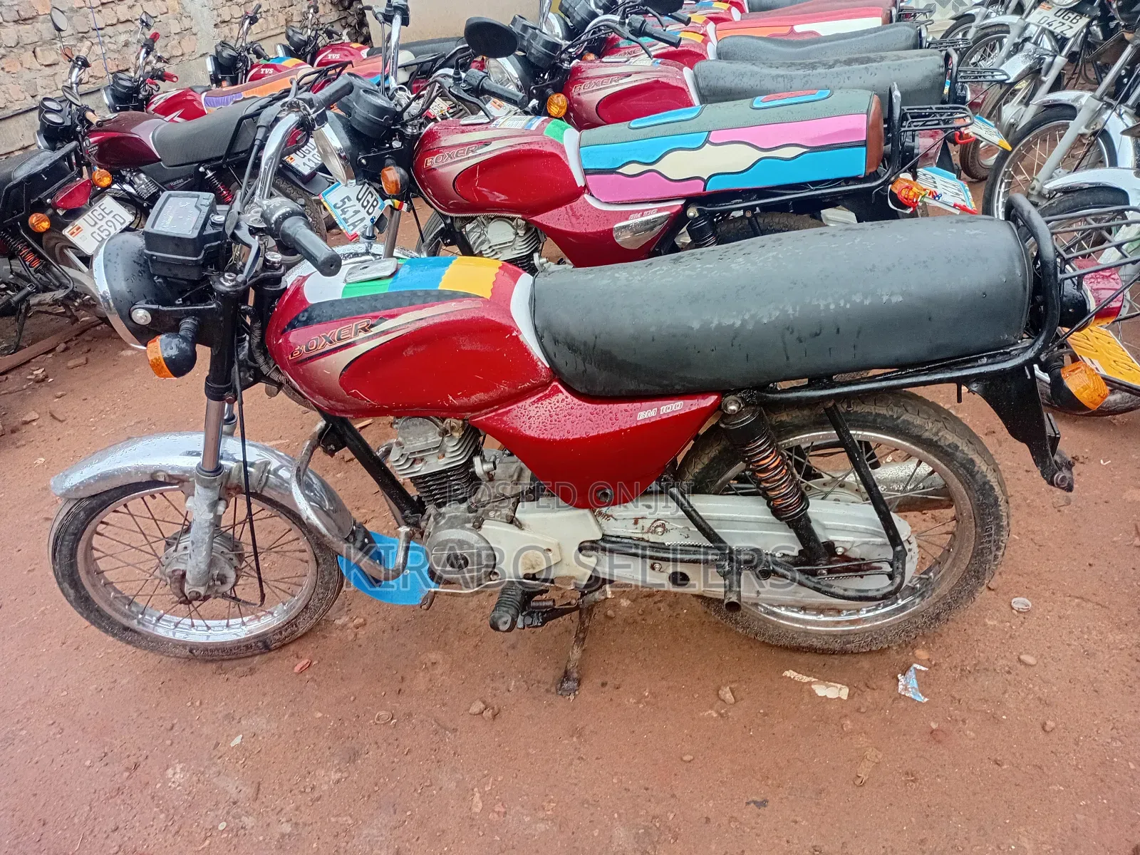Bajaj Boxer 100 2023 Red