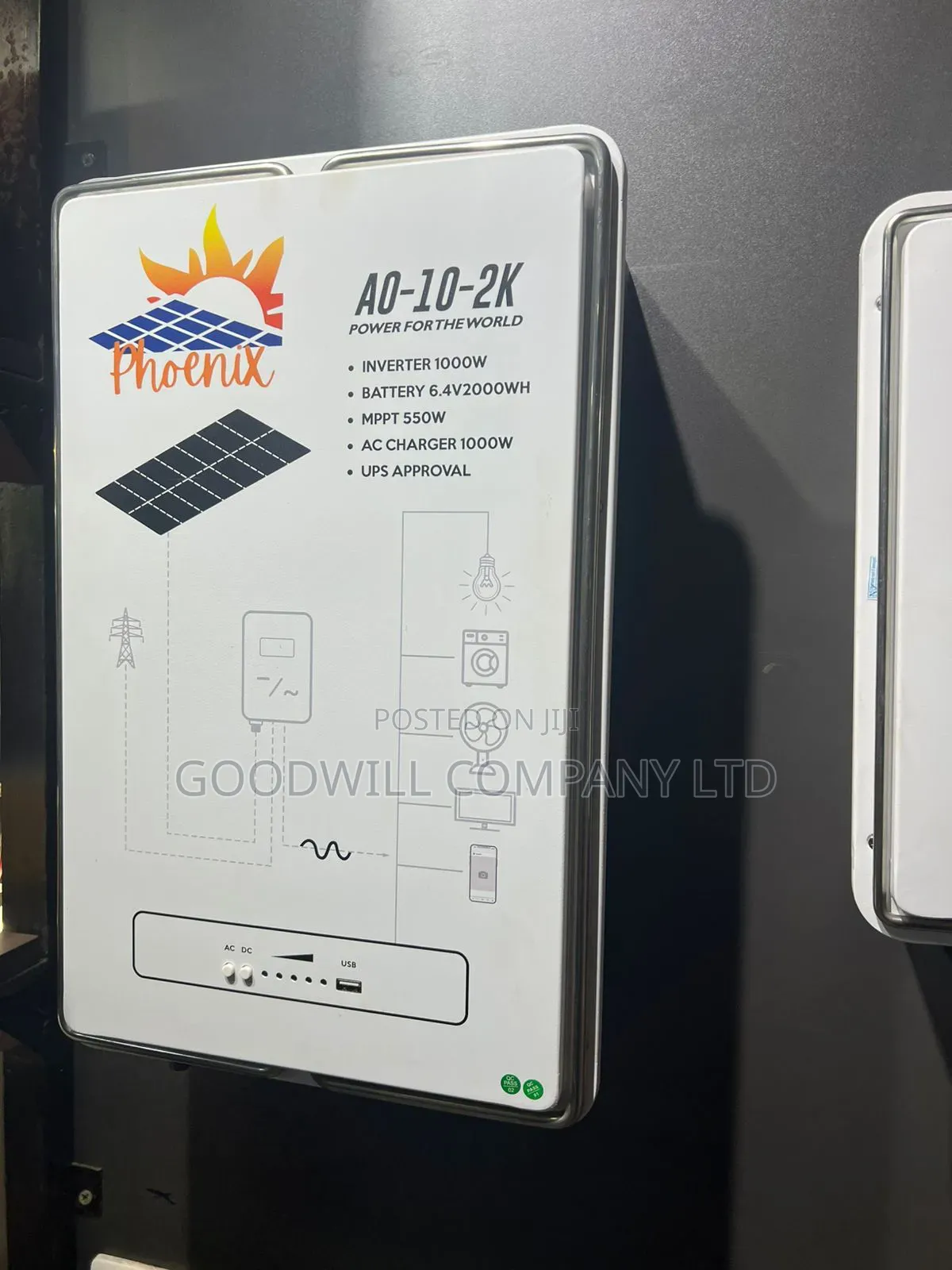 1000w Phoenix All in One Solar System / 1000w Power Station/Power Bank